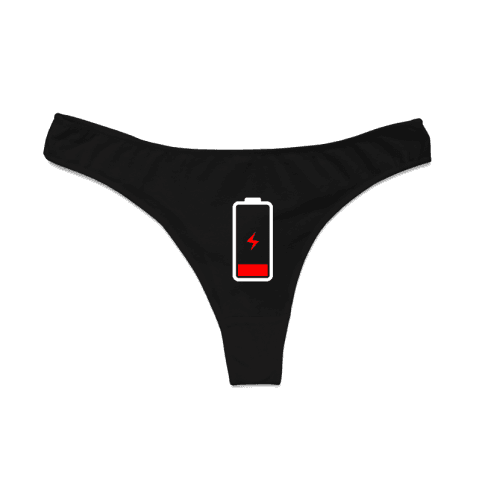 Ženski donji veš Prazna baterija cs3765w, Crni