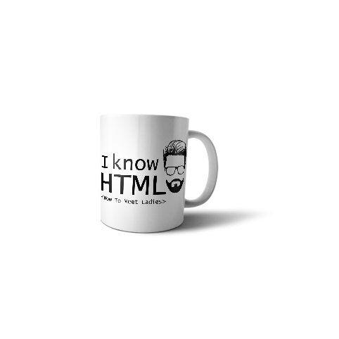 Šolja I know HTML cs_2905