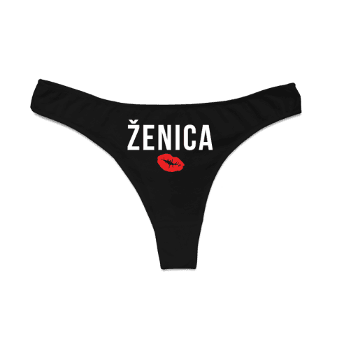 Ženski donji veš Ženica cs3758w, Crni