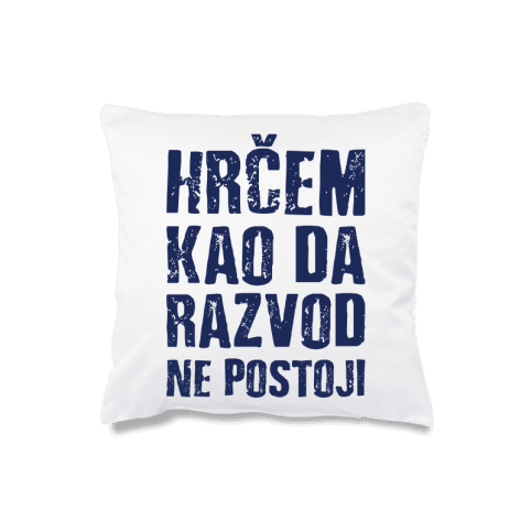 Jastuk Hrčem kao da razvod ne postoji cs3788