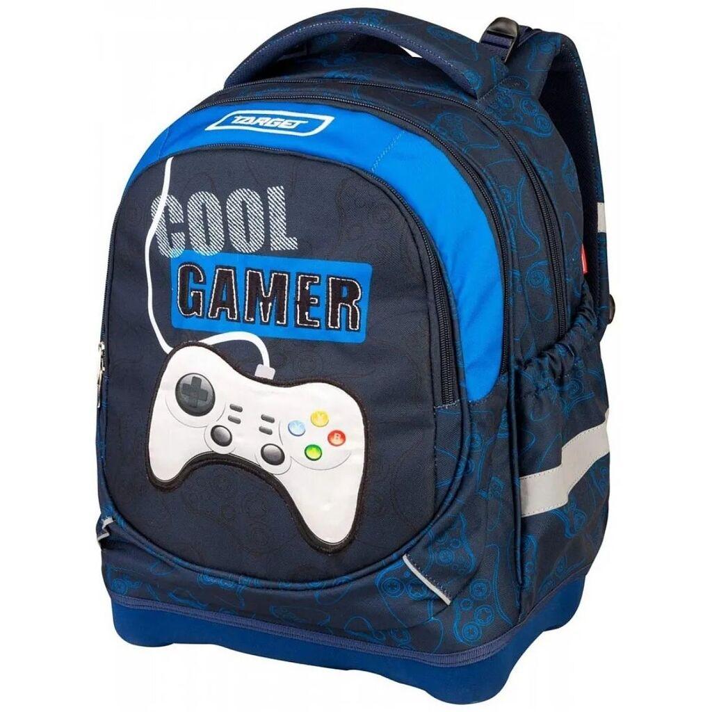 Target Ranac za dečake Superlight Petit Cool Gamer, Anatomski, 42 x 32 x 18 cm, Crni