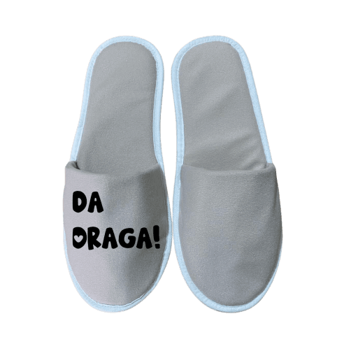 Muške kućne papuče Da, draga! cs3695, Sive