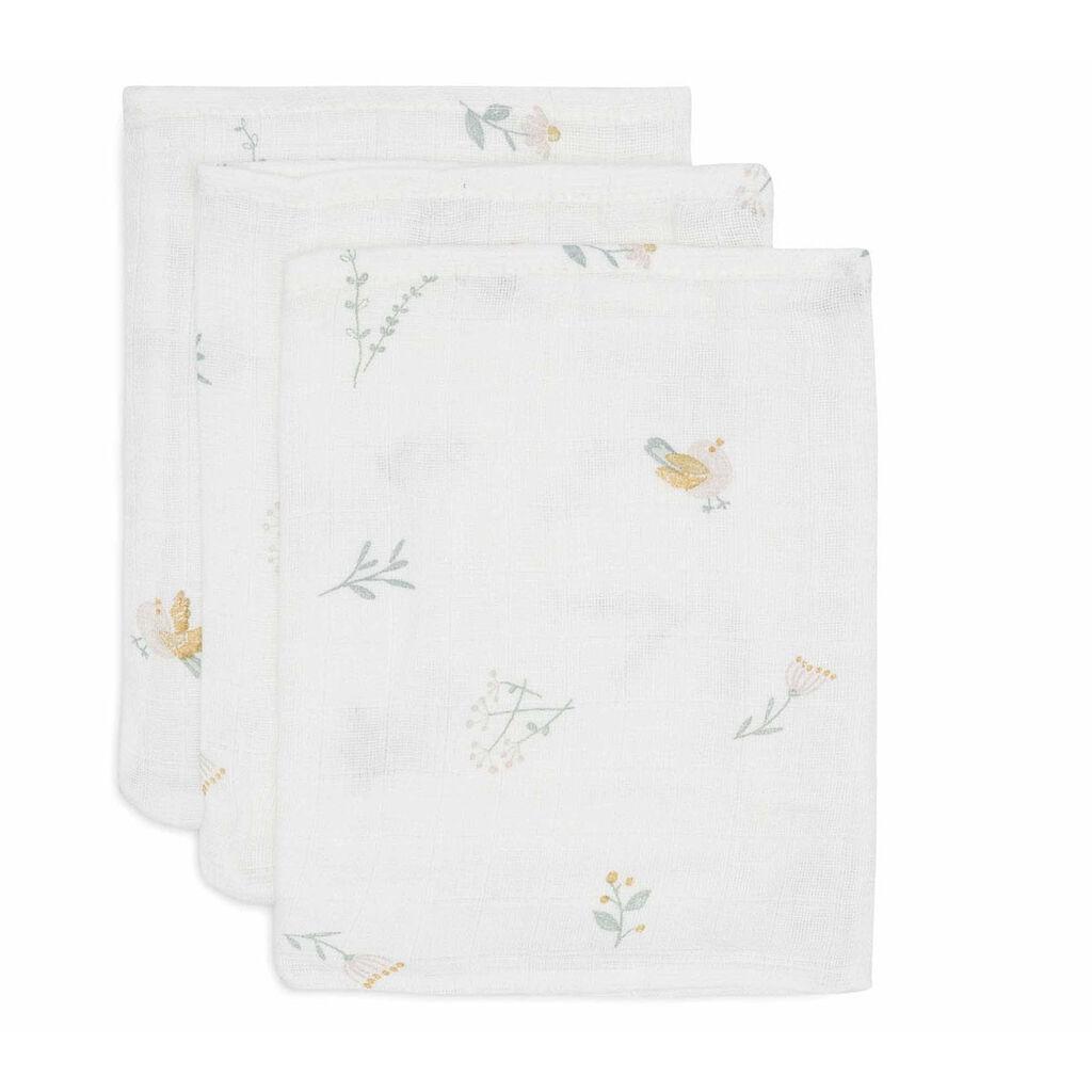 Jollein Muslin maramice, 15x20cm, 3 komada