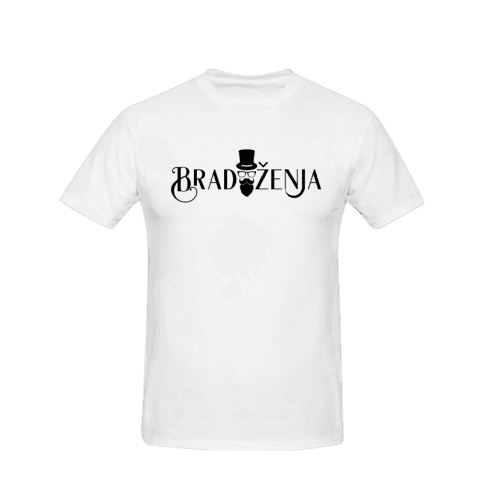 Muška majica Bradoženja cs3416, Bela