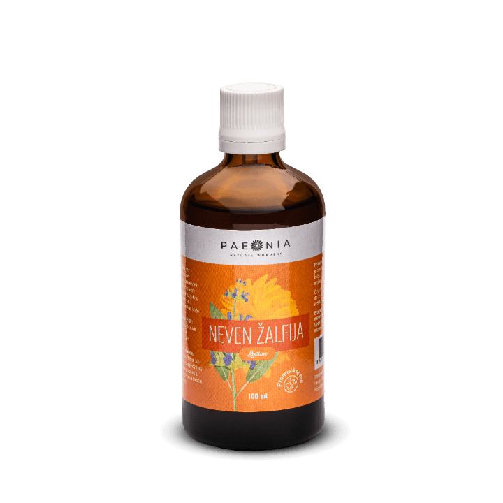 Paeonia Losion za telo Neven i žalfija, 100 ml