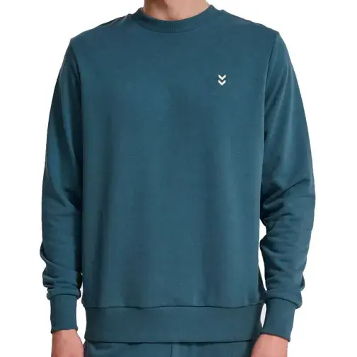 Hummel Muški duks Hmlpulse Sweat Crewneck, Petrolej