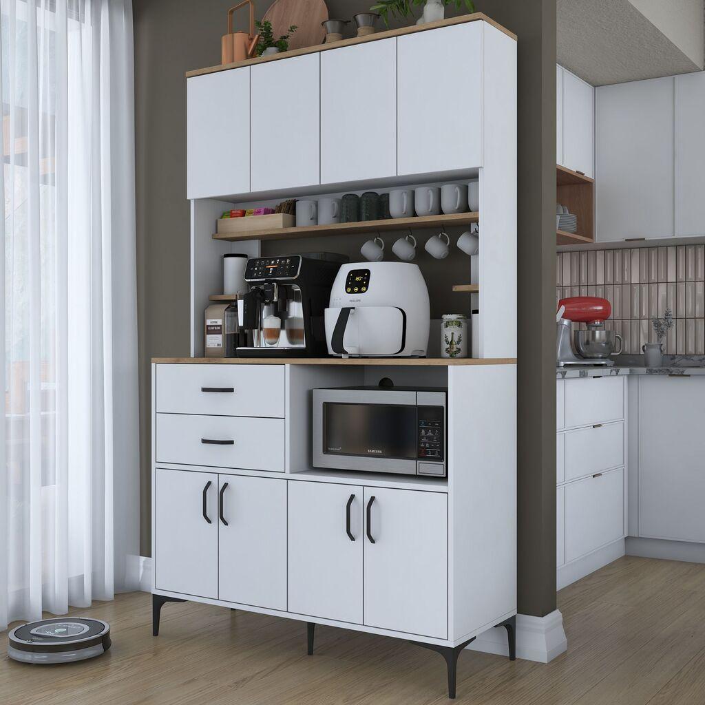 Hanah Home Višenamenski ormar JE208-3900, 120x204.2 cm, Beli