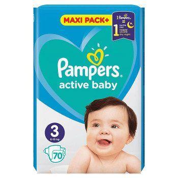 Pampers Pelene Active Baby 3, 5-9 kg, 70/1
