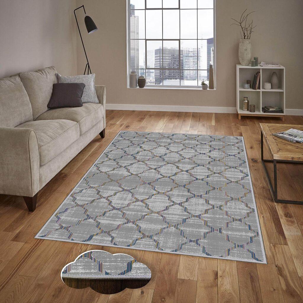 Conceptum Hypnose Tepih Eexfab1195, Pravougaoni, 120 x 180 cm, Sivi