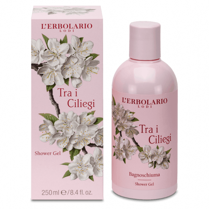 L'erbolario Gel za tuširanje Tra i ciliegi, 250ml