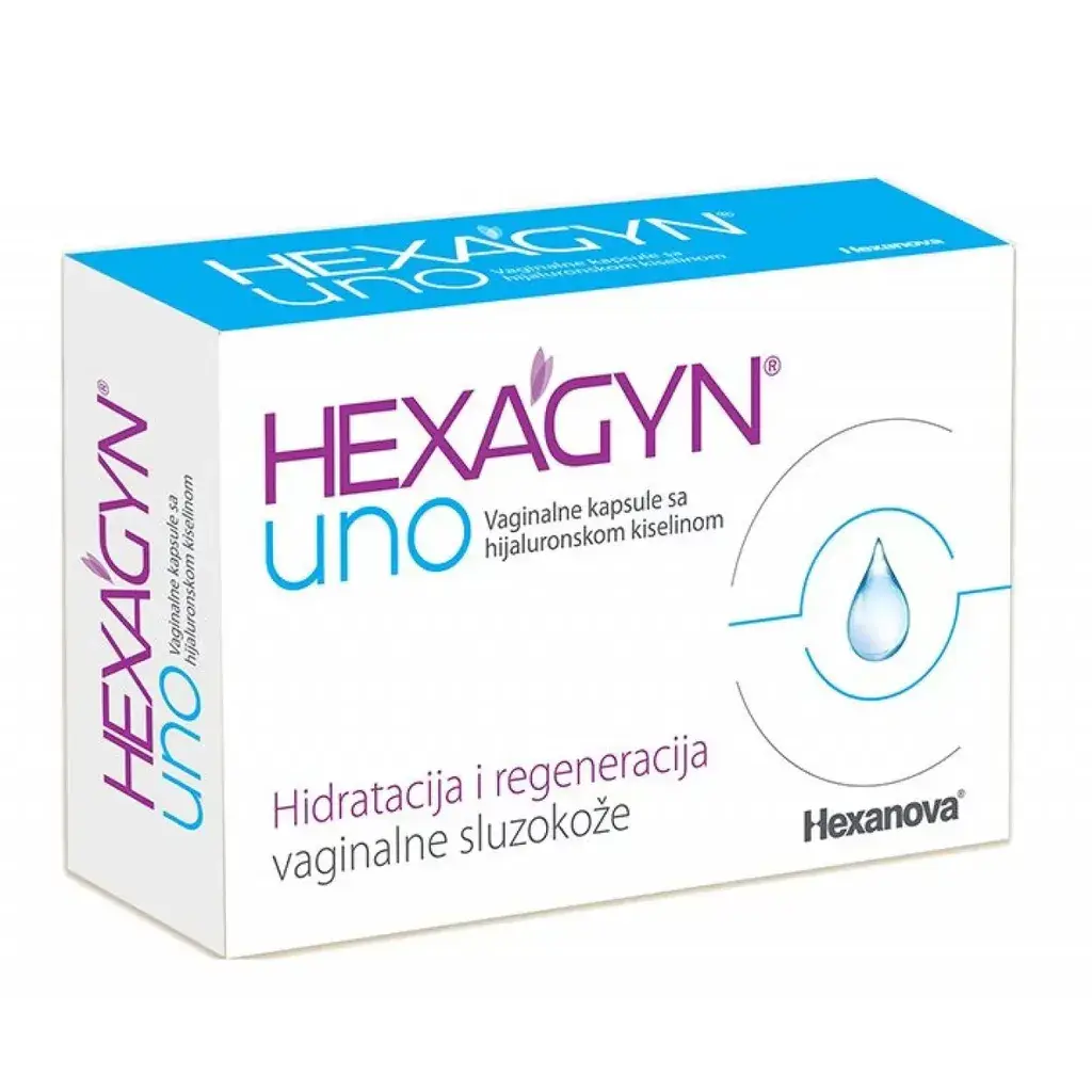 Hexanova Vaginalne kapsule HEXAGYN uno, 10 komada