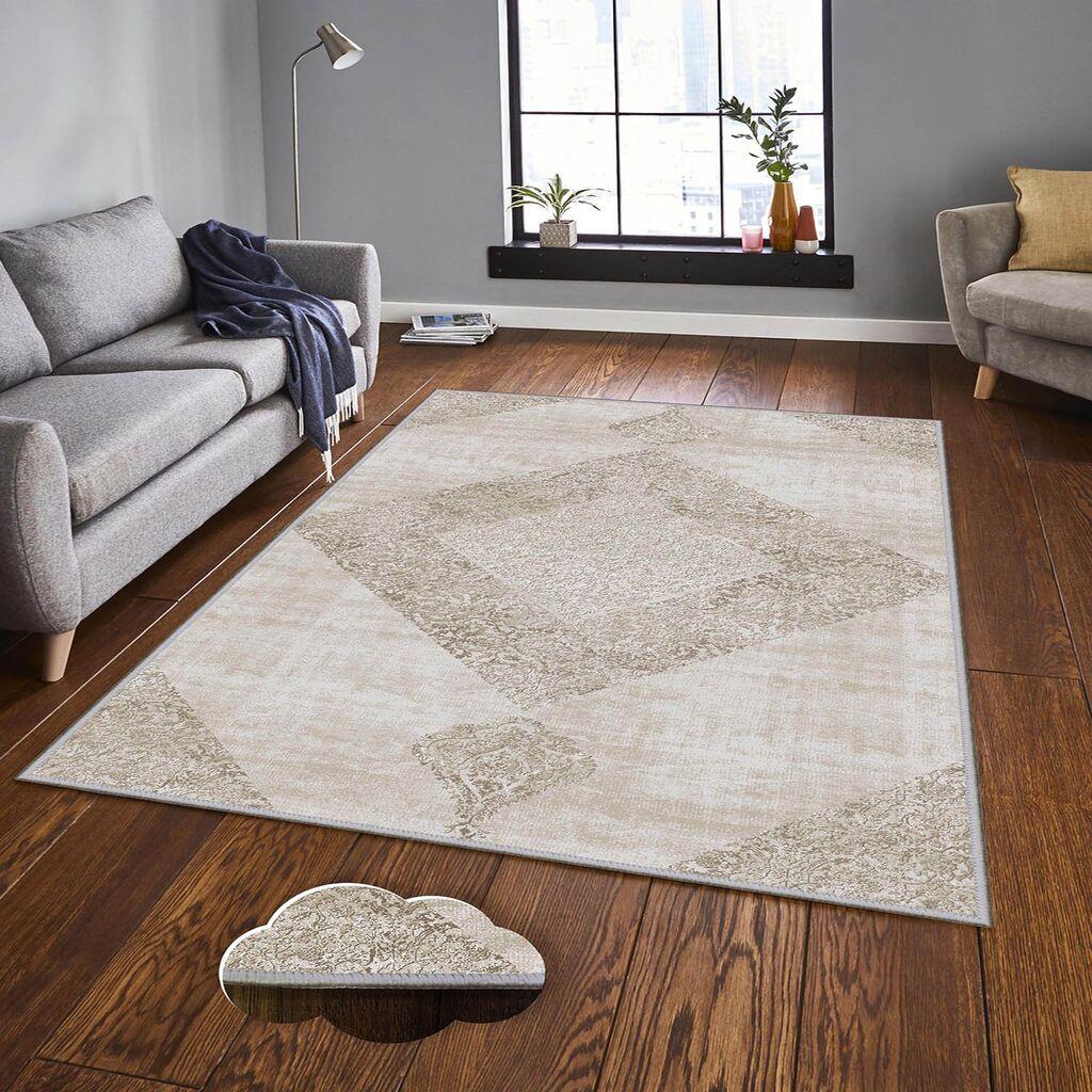 Conceptum Hypnose Tepih Eexfab1164, Pravougaoni, 100 x 150 cm, Krem