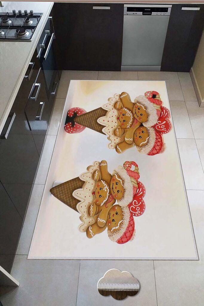 Conceptum Hypnose Tepih Hmnt583, Pravougaoni, 60 x 100 cm, Šareni