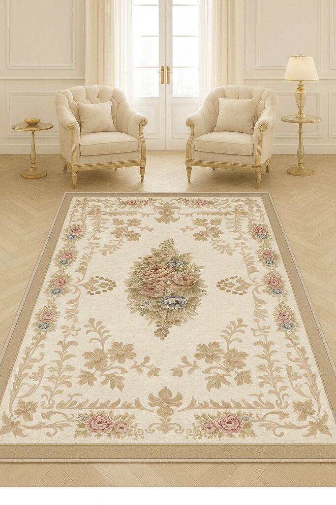 Conceptum Hypnose Tepih HM-CRP25-22, Pravougaoni, 160 x 230 cm, Krem-braon