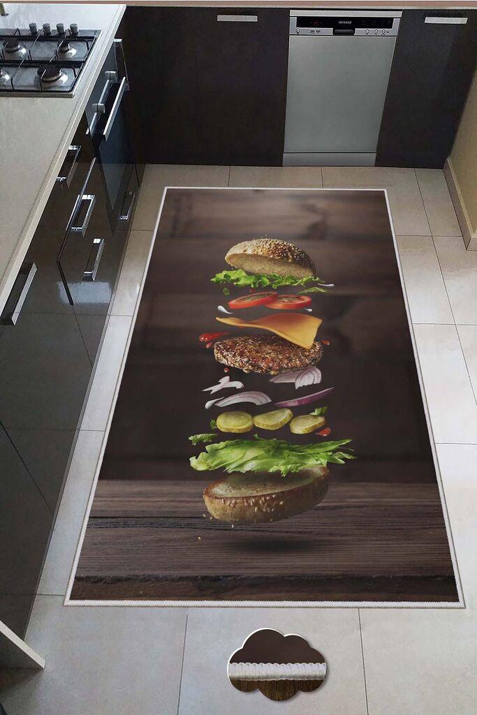 Conceptum Hypnose Tepih Hmnt537, Pravougaoni, 100 x 300 cm, Šareni