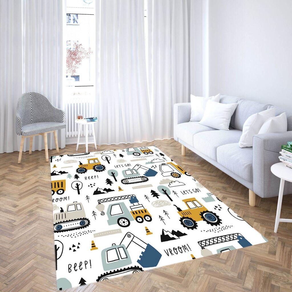 Conceptum Hypnose Tepih Cgkids22, Pravougaoni, 100 x 140 cm, Šareni
