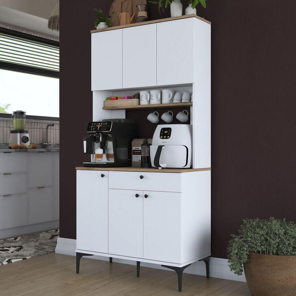 Hanah Home Višenamenski ormar JE196-3805, 90.2x184.2 cm, Beli