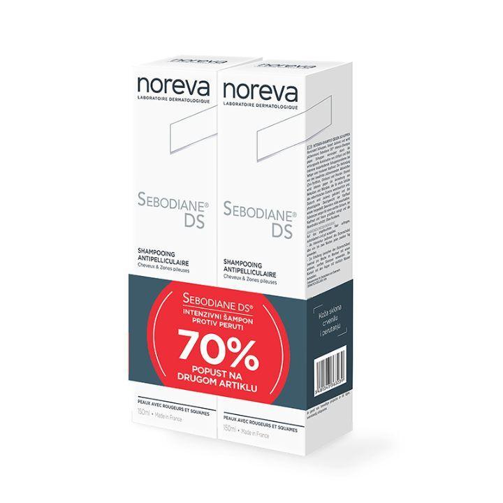 Noreva Intenzivni šampon protiv peruti Sebodiane DS, 150ml, 2 komada