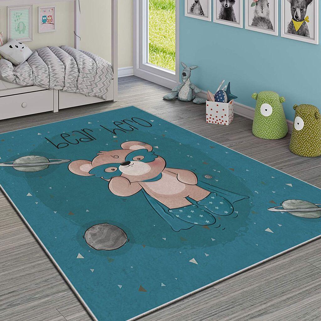 Conceptum Hypnose Tepih Hmi Kdc-50, Pravougaoni, 120 x 180 cm, Petrolej