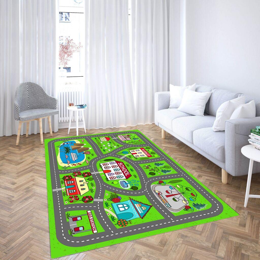 Conceptum Hypnose Tepih Cgkids4, Pravougaoni, 80 x 140 cm, Šareni
