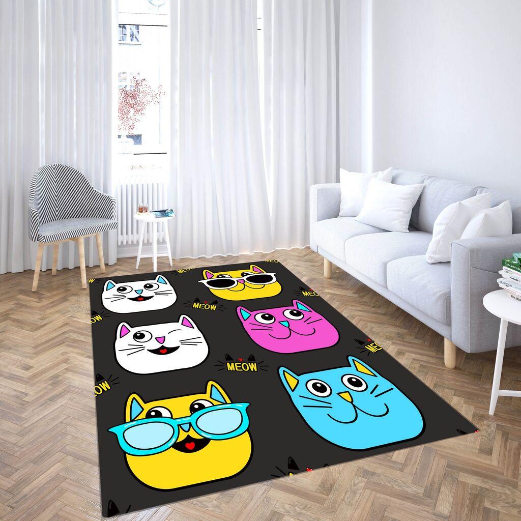 Conceptum Hypnose Tepih Cgkids12, Pravougaoni, 100 x 140 cm, Šareni