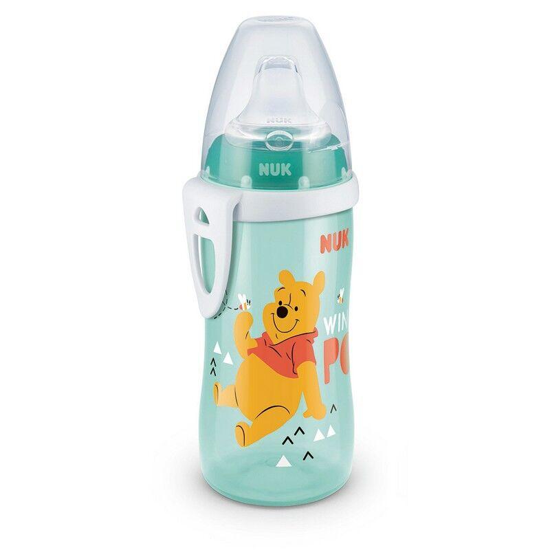 Nuk Boca sa silikonskim siskom Winnie The Pooh, 12+m, 300ml