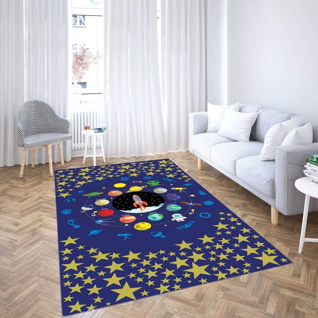 Conceptum Hypnose Tepih Cgkids15, Pravougaoni, 80 x 140 cm, Šareni
