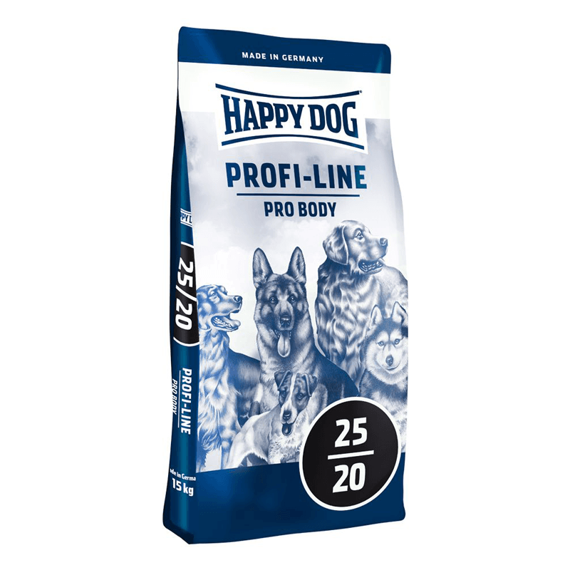 Happy Dog Suva hrana za pse Profi-Line Pro Body, Piletina i Ćuretina, 15kg