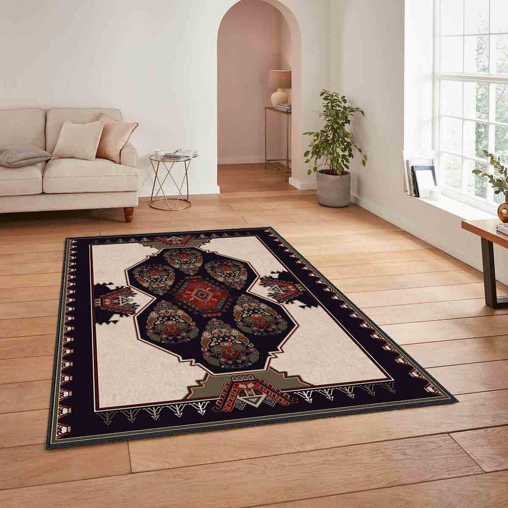 Conceptum Hypnose Tepih HM-CRP25-43, Pravougaoni, 100 x 140 cm, Šareni