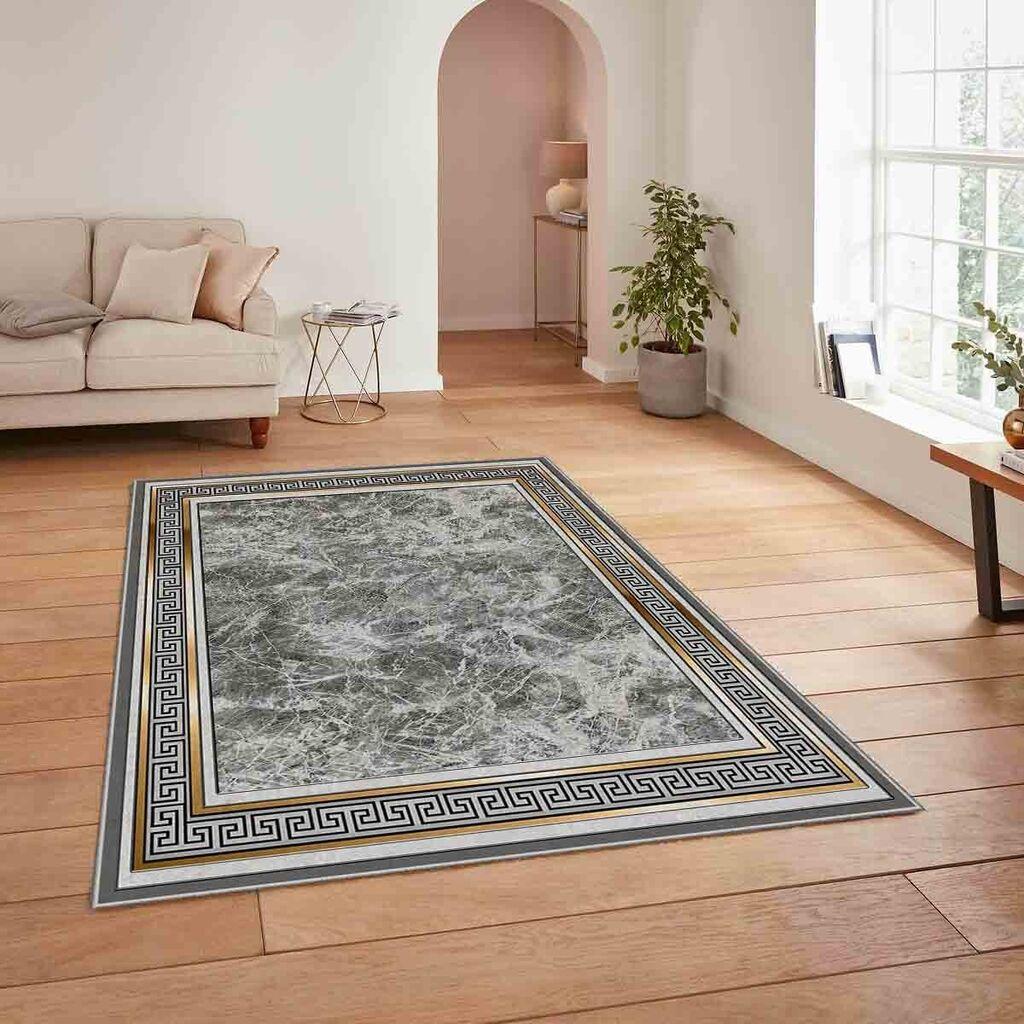 Conceptum Hypnose Tepih HM-CRP25-25, Pravougaoni, 100 x 180 cm, Sivi