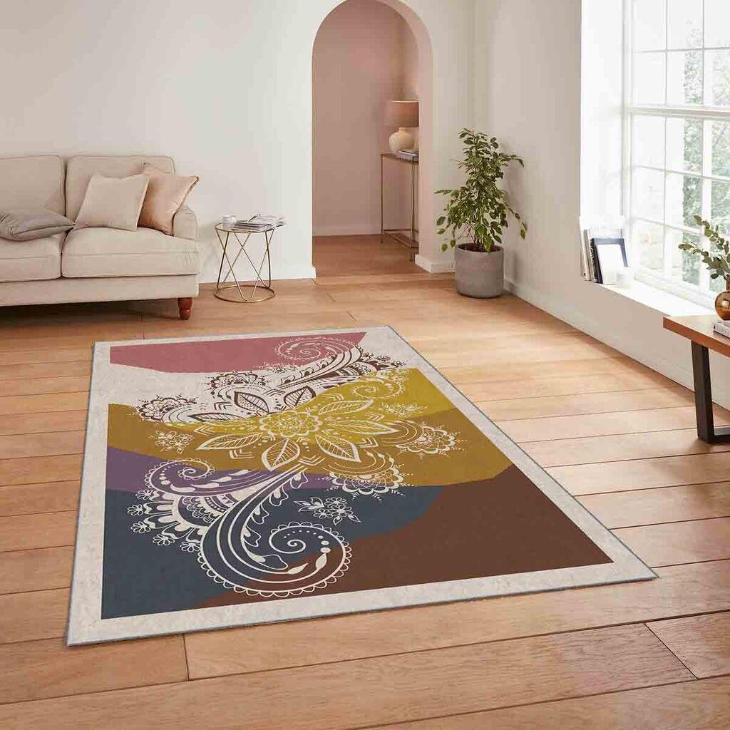 Conceptum Hypnose Tepih HM-CRP25-4, Pravougaoni, 80 x 140 cm, Šareni