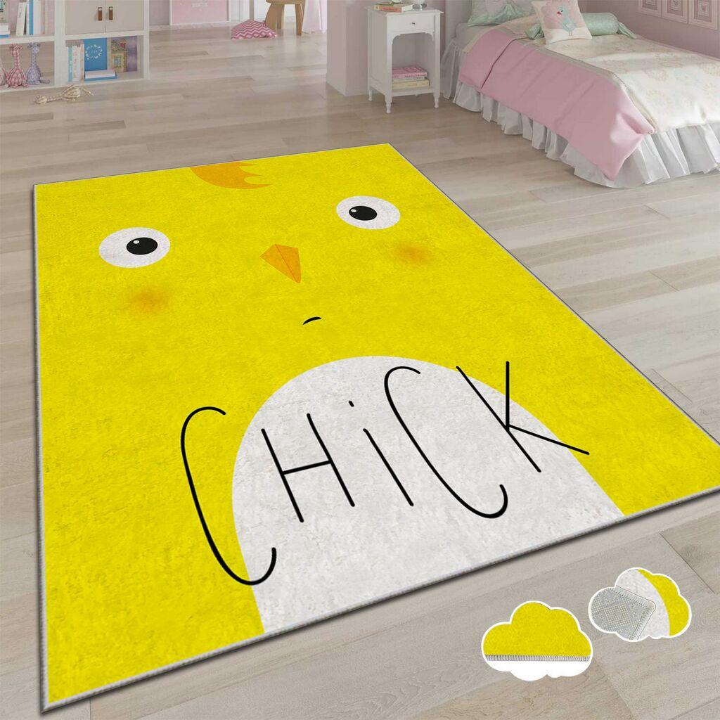 Conceptum Hypnose Tepih Csbrghl-661, Pravougaoni, 100 x 140 cm, Žuti