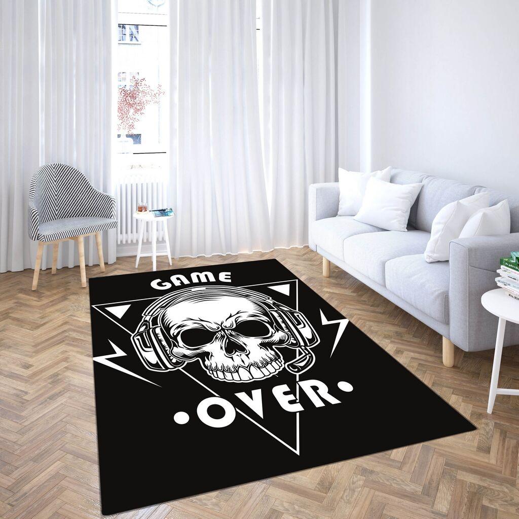 Conceptum Hypnose Tepih Cgkids5, Pravougaoni, 120 x 180 cm, Crno-beli