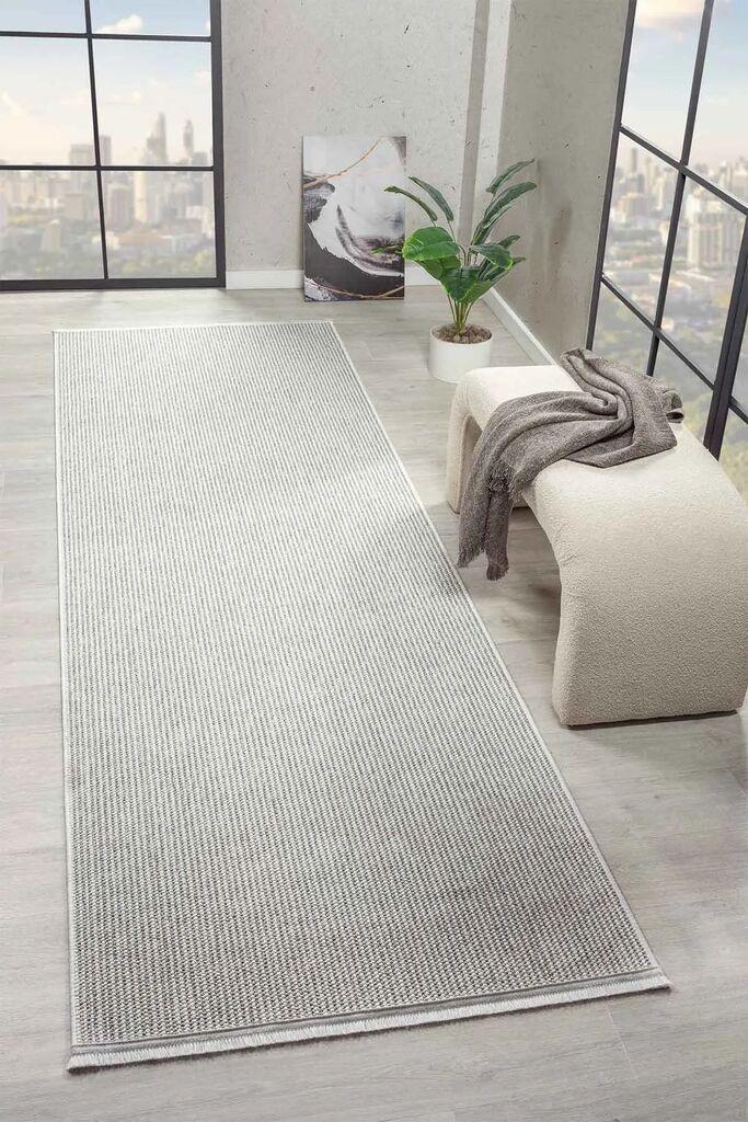 Conceptum Hypnose Tepih K838A, Pravougaoni, 60 x 110 cm, Sivi