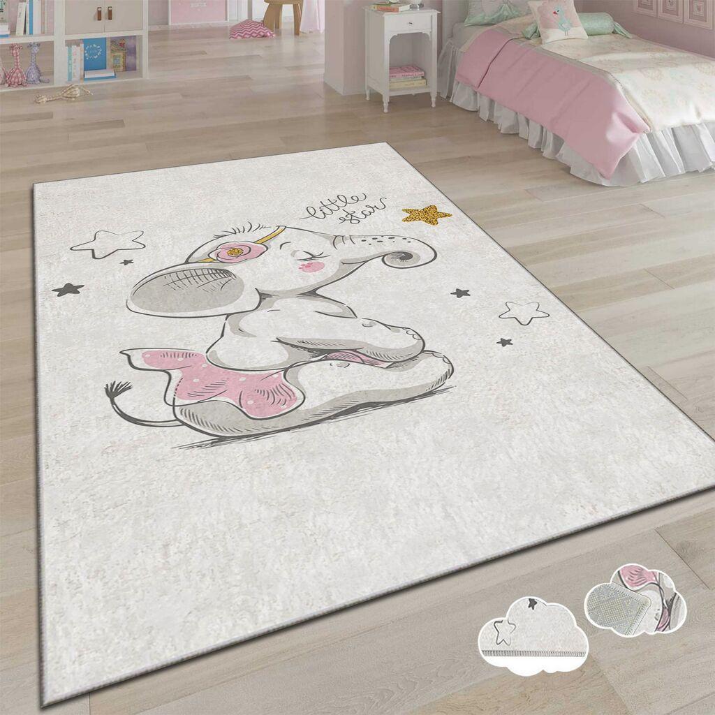 Conceptum Hypnose Tepih Alho Chl-5A, Pravougaoni, 80 x 140 cm, Sivi
