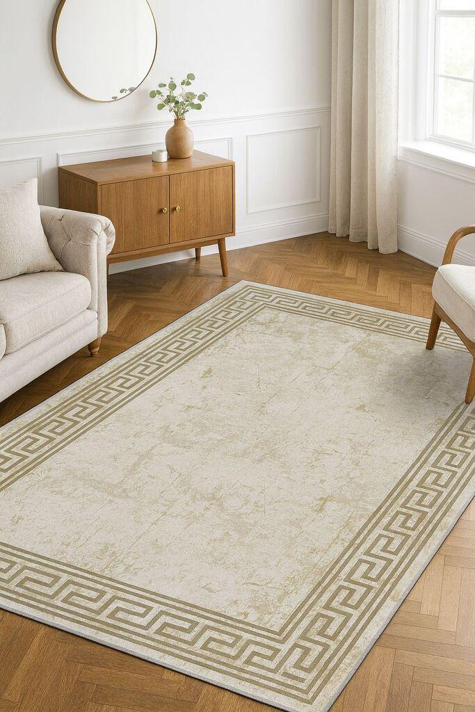 Conceptum Hypnose Tepih HM-CRP25-18, Pravougaoni, 160 x 230 cm, Krem
