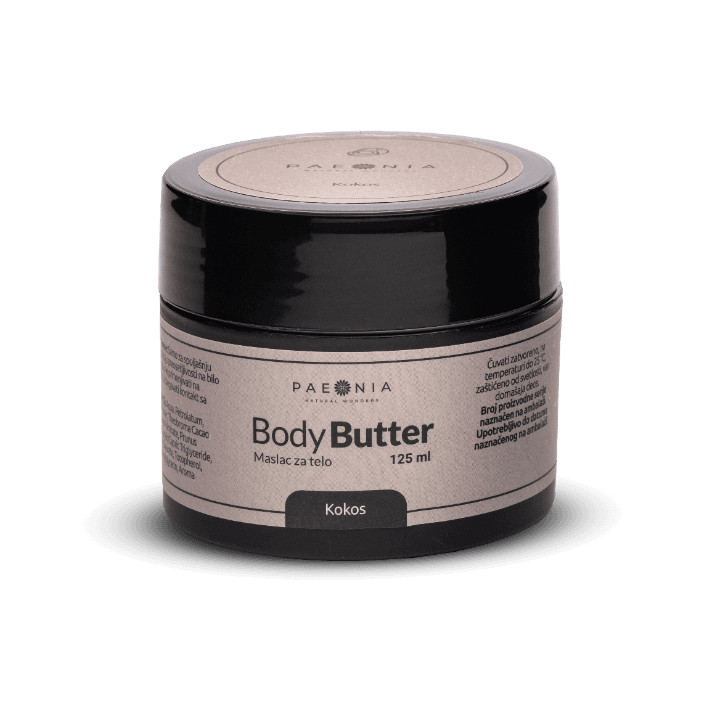 Paeonia Maslac za telo Body Butter Kokos, 125 ml