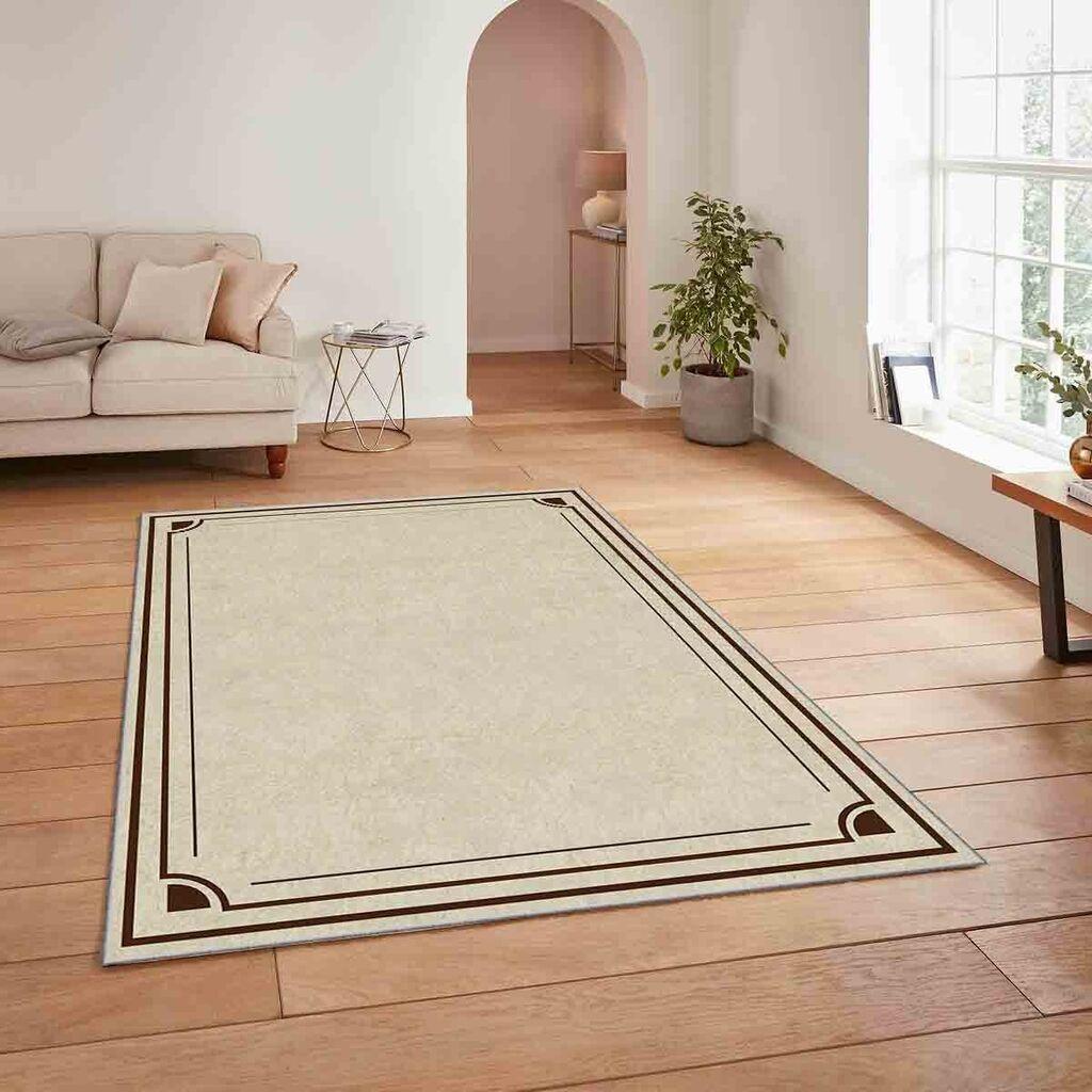 Conceptum Hypnose Tepih HM-CRP25-2, Pravougaoni, 100 x 180 cm, Bež