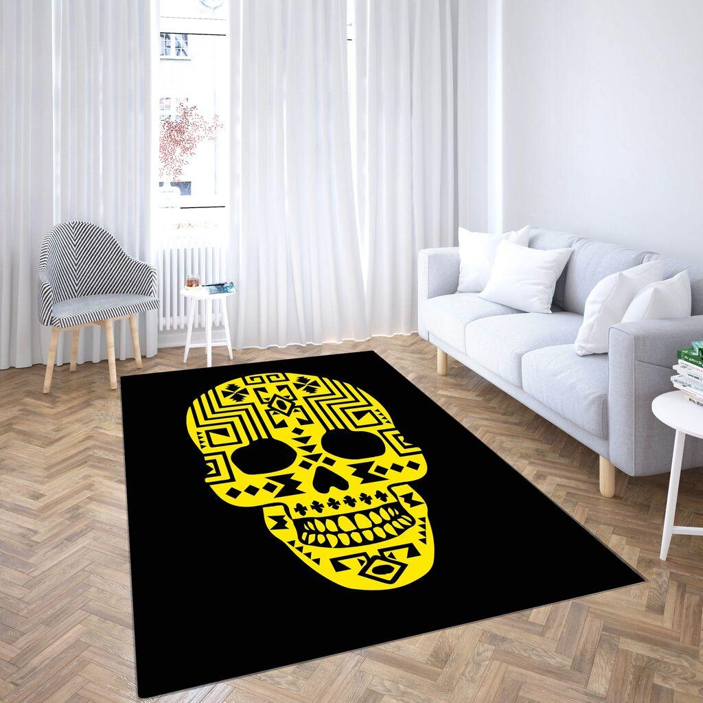 Conceptum Hypnose Tepih Cgkids17, Pravougaoni, 80 x 140 cm, Crno-žuti