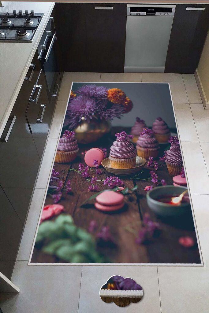 Conceptum Hypnose Tepih Hmnt584, Pravougaoni, 80 x 150 cm, Šareni