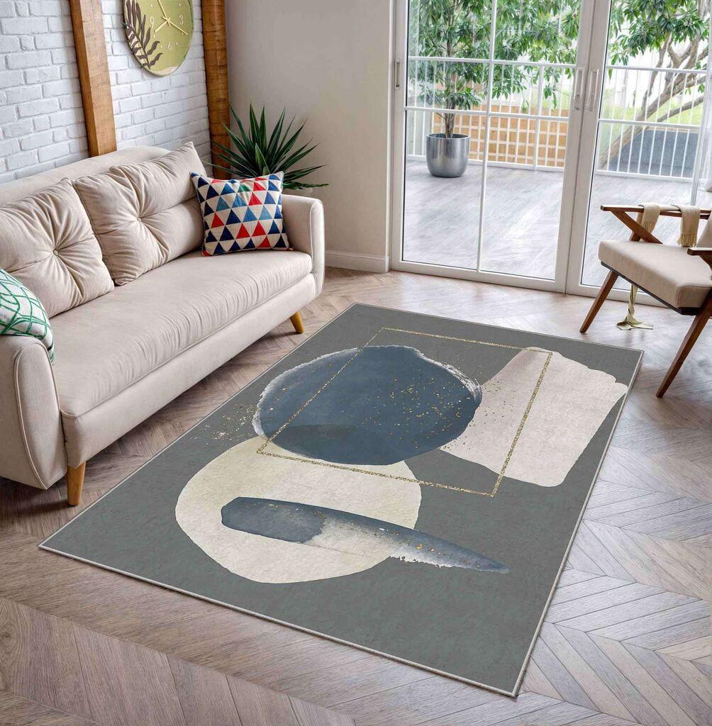 Conceptum Hypnose Tepih Shml26, Pravougaoni, 100 x 180 cm, Sivi