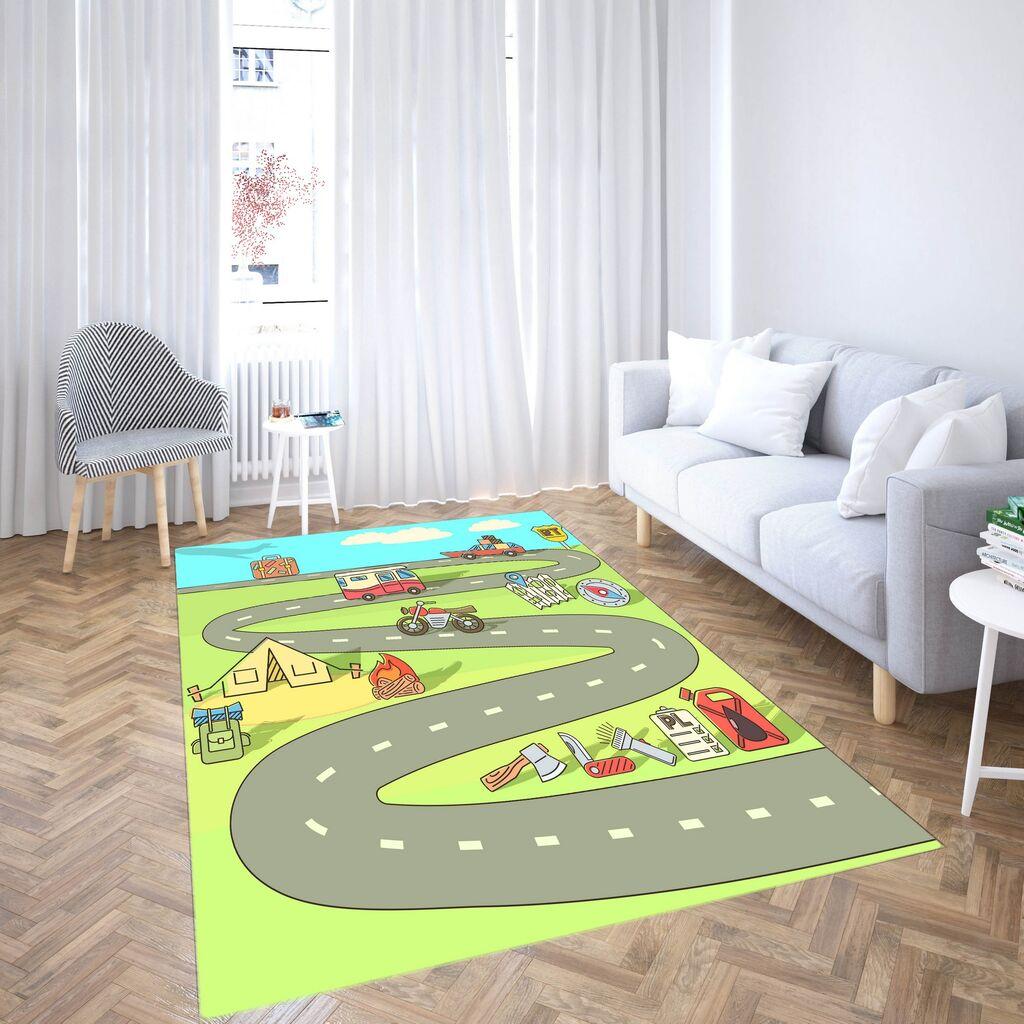 Conceptum Hypnose Tepih Cgkids11, Pravougaoni, 80 x 140 cm, Šareni