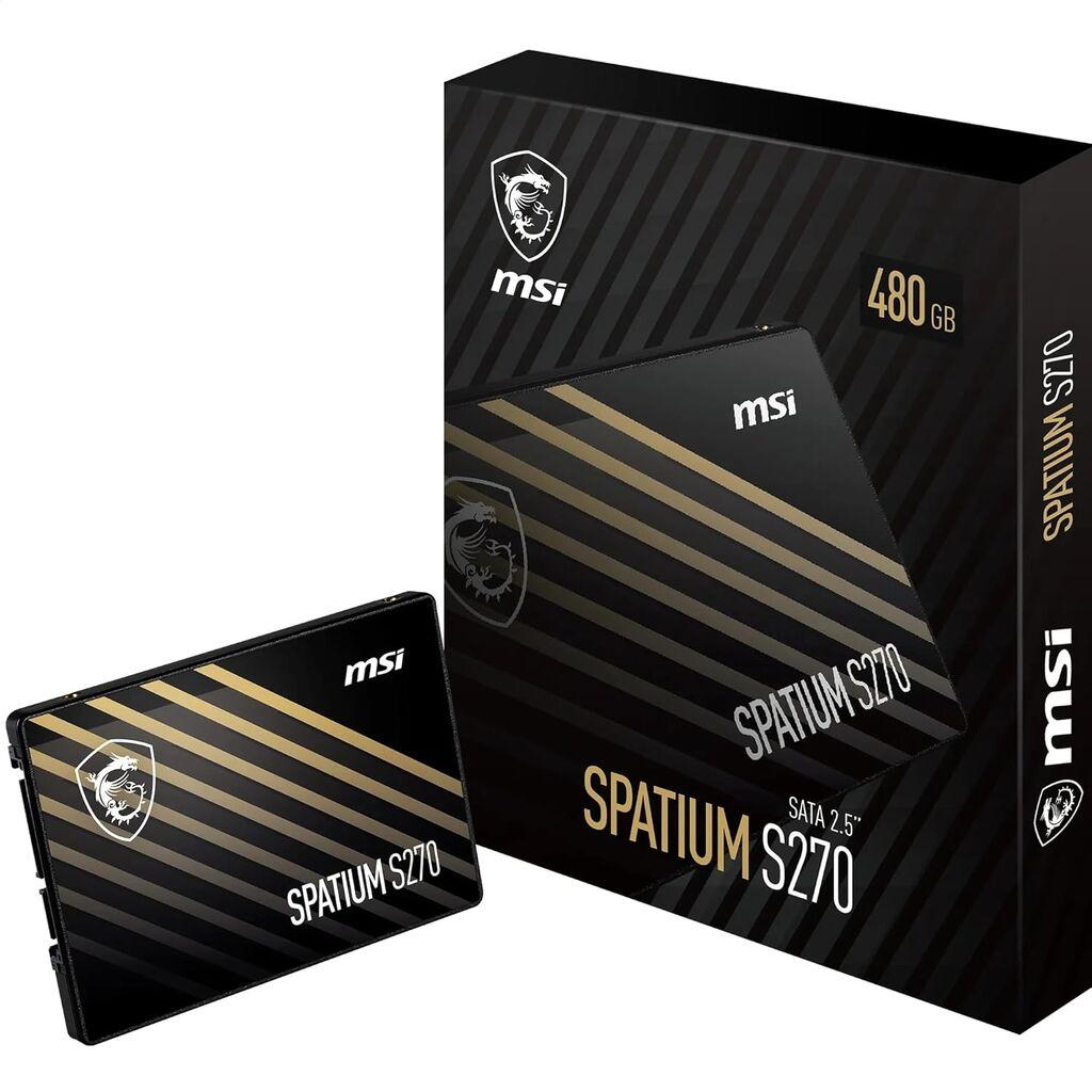 MSI SSD Spatium S270 SATA, 2.5'', 480GB