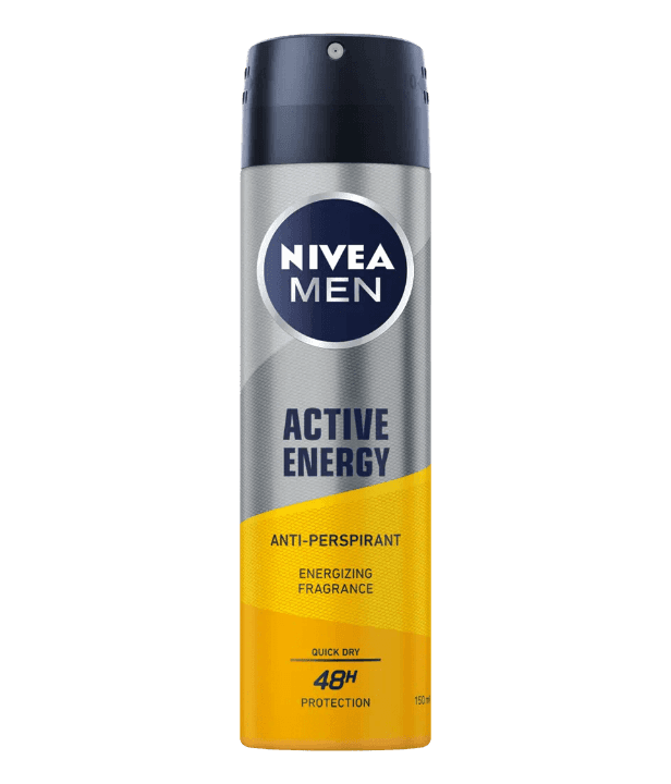 Nivea Antiperspirant sprej Men Active energy, 150ml
