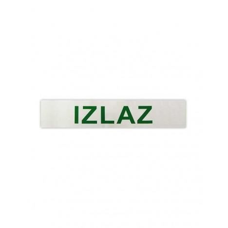 BB Link Nalepnica IZLAZ 22.1x4.7cm