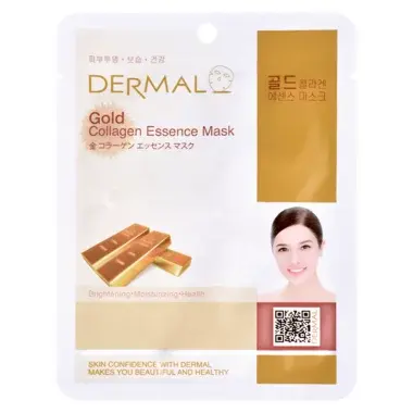 Dermal Maska za lice Collagen Essence Gold