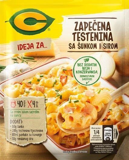 C Smesa za zapečenu testeninu sa šunkom i sirom, 39g