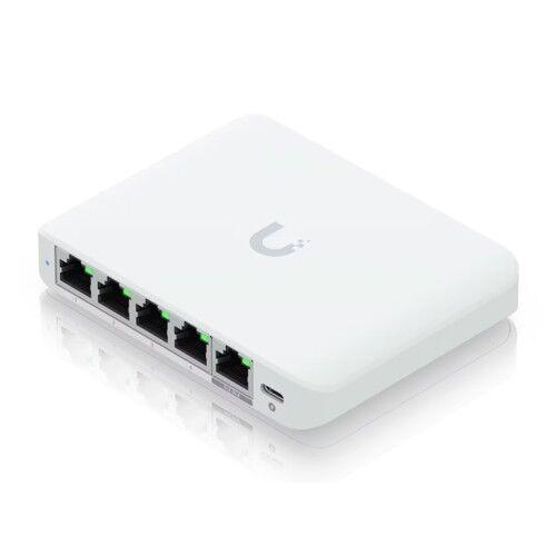 Ubiquiti UniFi Switch, 5-portni, Layer 2.5, Beli