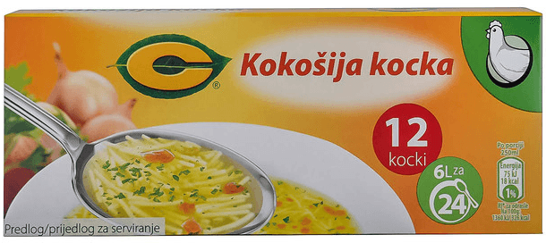C Kokošija kocka, 132g