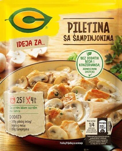 C Sos piletina sa šampinjonima, 42gr